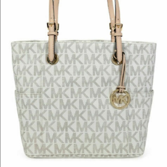 Michael Kors Handbags - Michael Kors Jet Set Logo Bag